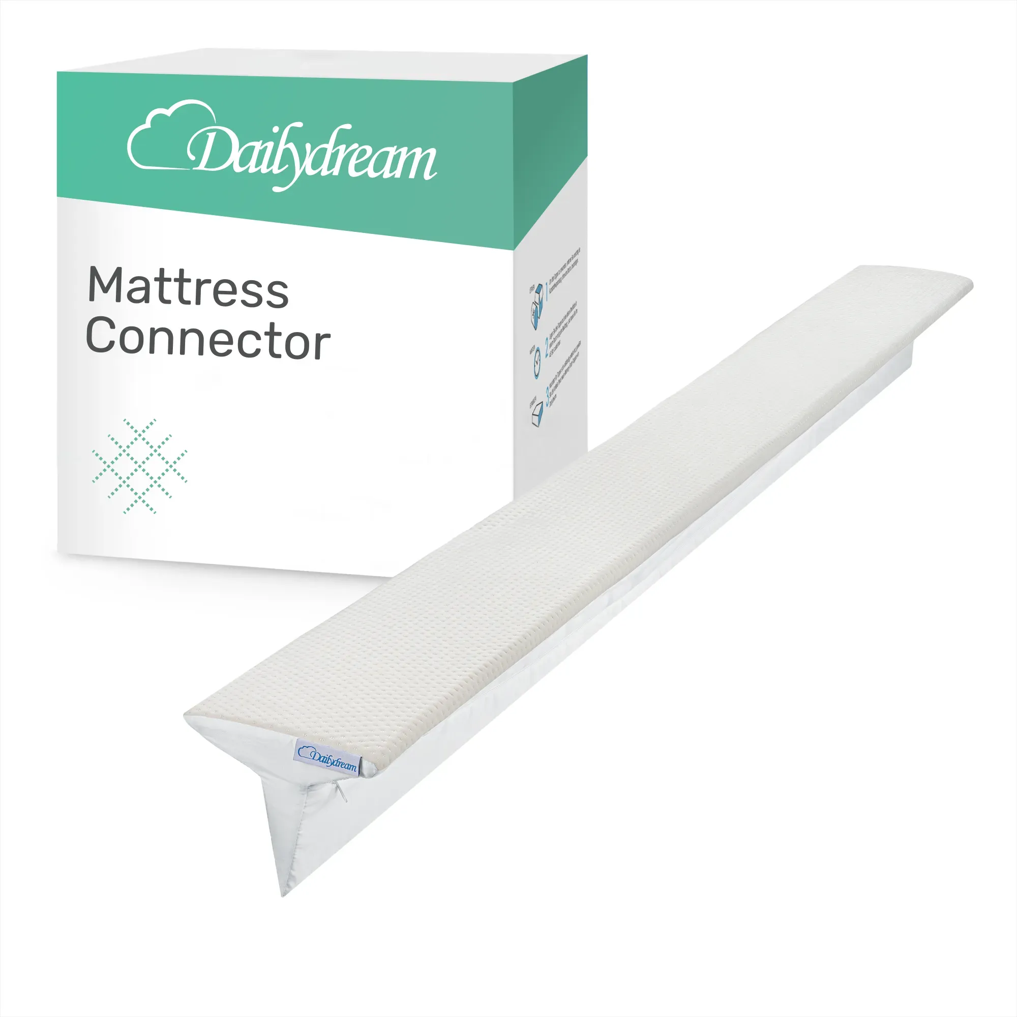 Liebesbrücke für Matratzen und Matratzentopper