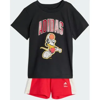 adidas DISNEY MICKY MAUS T-SHIRT SET black/off white, 3-6 Months
