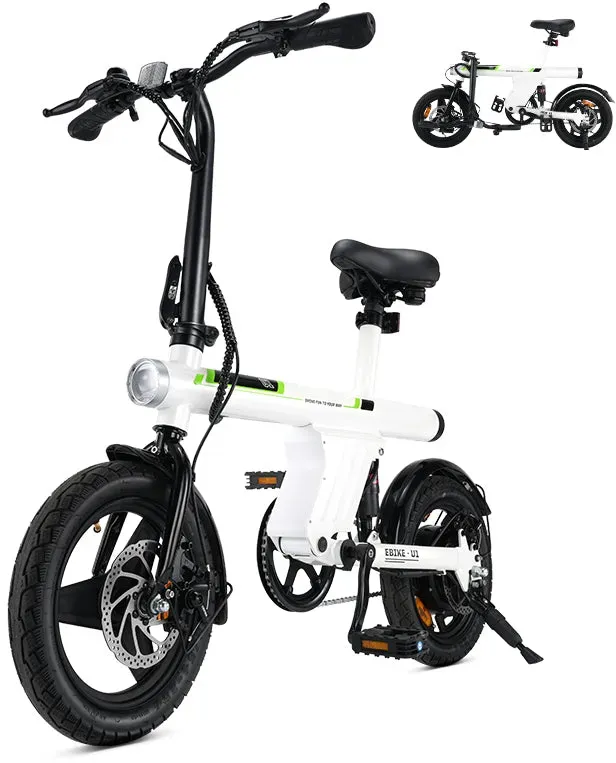 isinwheel U1 Ultraleicht Faltbares E-Bike