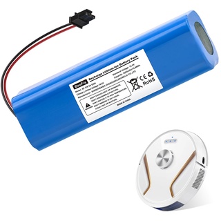 Beefix Ersatzakku für Eufy RoboVac X8, RoboVac X8 Hybrid, RoboVac X8 White, RoboVac X8 Hybrid White, T226X Neu Akku 5200mAh 14.4V Batterie Staubsauger Robotic Vacuum Battery
