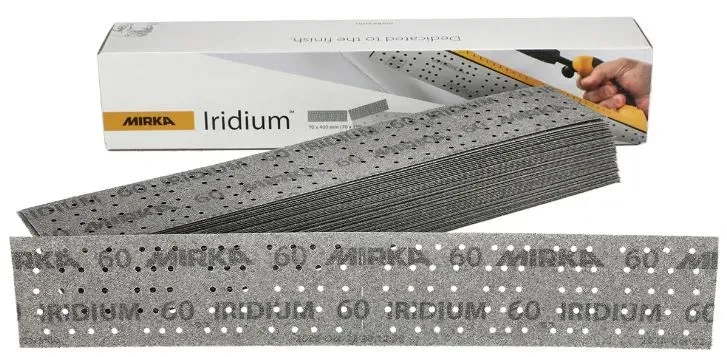 Mirka Iridium 70x400mm Grip 140L P180 50/Pack - P180