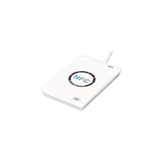 ACS ACR122U USB 2.0 weiß Chipkartenleser - Chipkartenleser (USB 2.0, 65 x 12,8 x 98 mm, 70 g, Windows 2000, Windows 2000 Professional, Windows 7 Home Basic, Windows 7 Home Basic x64, Windows 7..., Android, ISO 14443, CE, FCC C, KC, VCCC. I, PC/SC, CCID, USB)