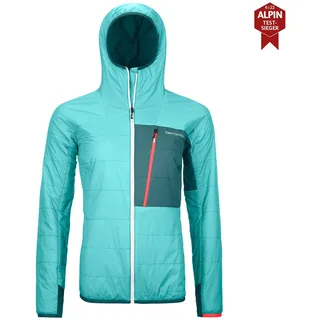 Ortovox Swisswool Piz Duan Damen Isolationsjacke türkis- S