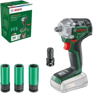 Bosch UniversalImpactDrive 18V-350 ohne Akku + Steckschlüsseleinsatz-Set
