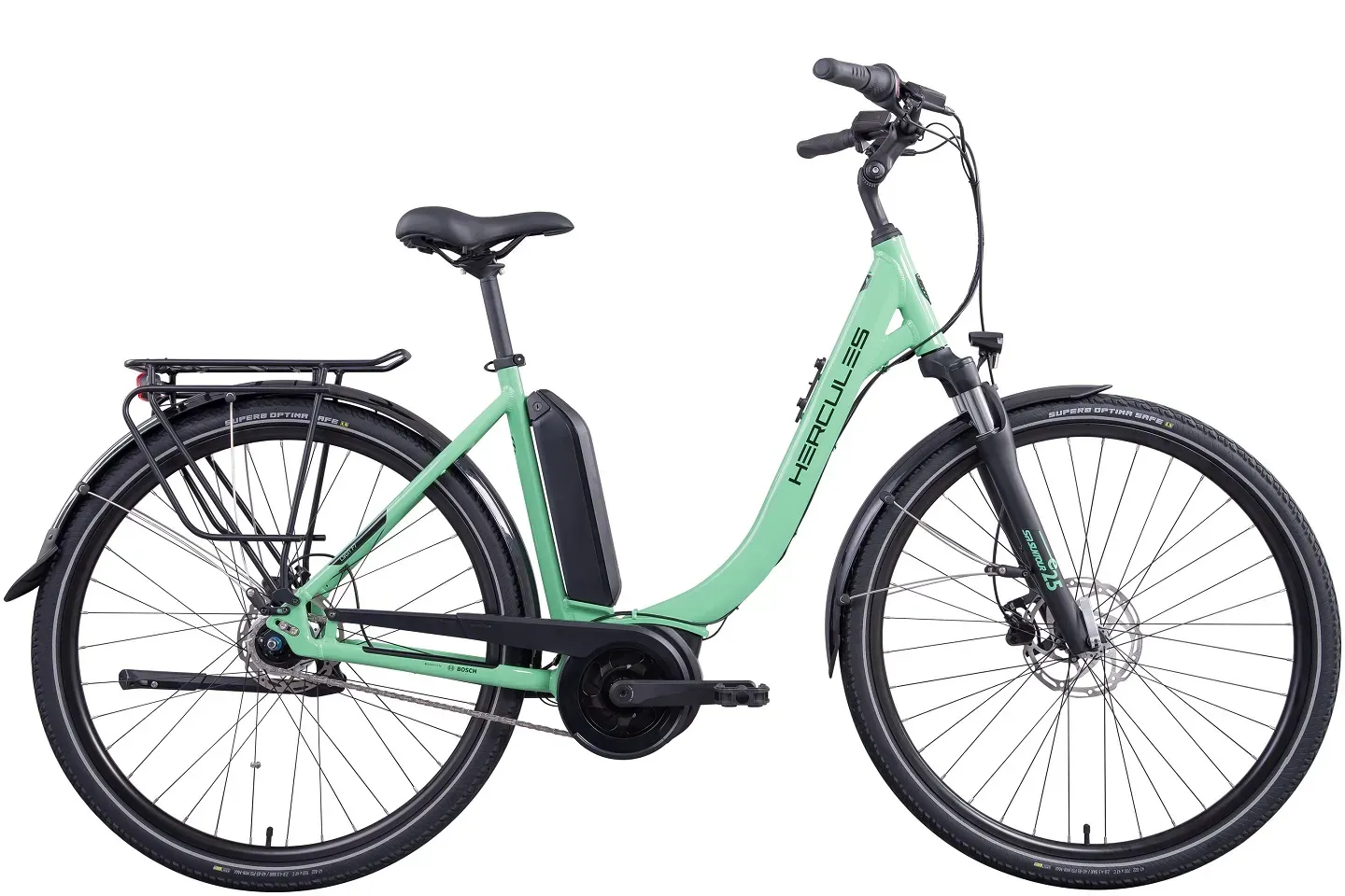 Hercules Lyon R7 545 Wh Damen grün 2026 - 28" - 56 cm