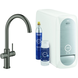 Grohe Blue Home C-Auslauf Starter Kit brushed hard graphite 31455AL1