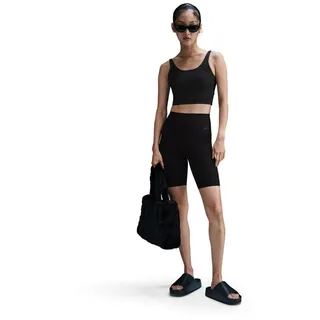 Nike Zenvy Rib Light-Support Longline gepolsterter Sport-BH Damen 010 black/black/pcg3c XXL