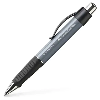 Faber-Castell Kugelschreiber Grip Plus Ball Grau 0,5 mm 1 St.