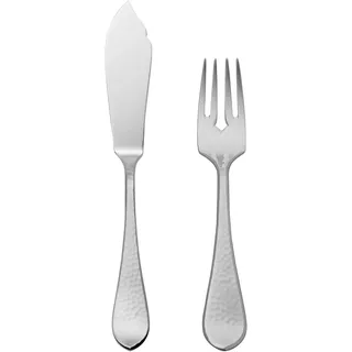 Robbe & Berking Martelé 2 TLG. Fischbesteck (150 g massiv versilbert)