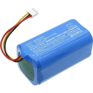 TECHTEK Akkus Kompatibel mit [EZIclean] Aqua connect S200, Aqua connect S250, Aqua connect X500, Aqua connect X550, Aqua connect X600, Aqua connect - Blau