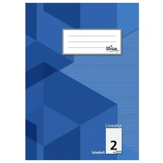 MICA Schulheft Schulheft A4 - Lineatur 2 - liniert - 16 Blatt