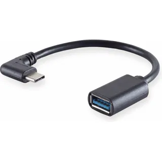 s/conn Adapter, USB 3.0 Typ C Stecker USB A Buchse, 90°,