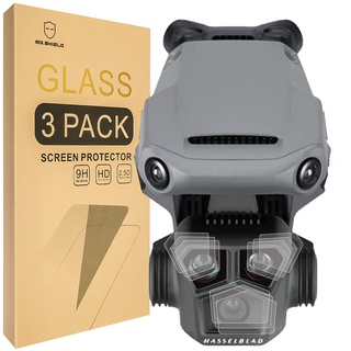 Mr.Shield Lens Schutzfolie Kompatibel mit DJI Mavic 3 Pro Drone [3 Stück] Schutzglas Schutzglasfolie 9H Härte, HD Klare Displayschutzfolie