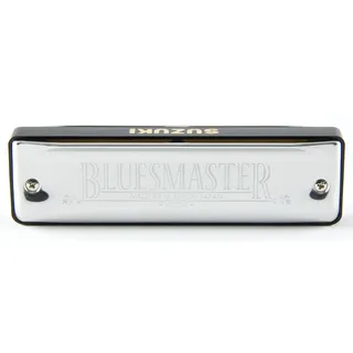 Suzuki Bluemaster MR250C diatonische Mundharmonika aus ABS, 10 Blasöffnungen, Chrom