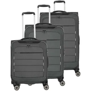 Travelite Skaii 4-Rollen Kofferset 3tlg. grau
