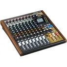 Tascam Mischpult Model 12 (Studio- und Livemixer), Mischpult, Braun