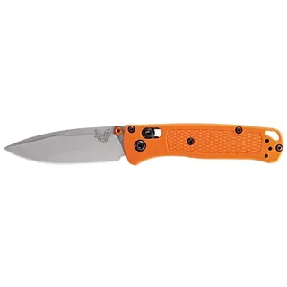 Benchmade Mini Bugout Klappmesser für Erwachsene, Unisex, Orange, 71 mm