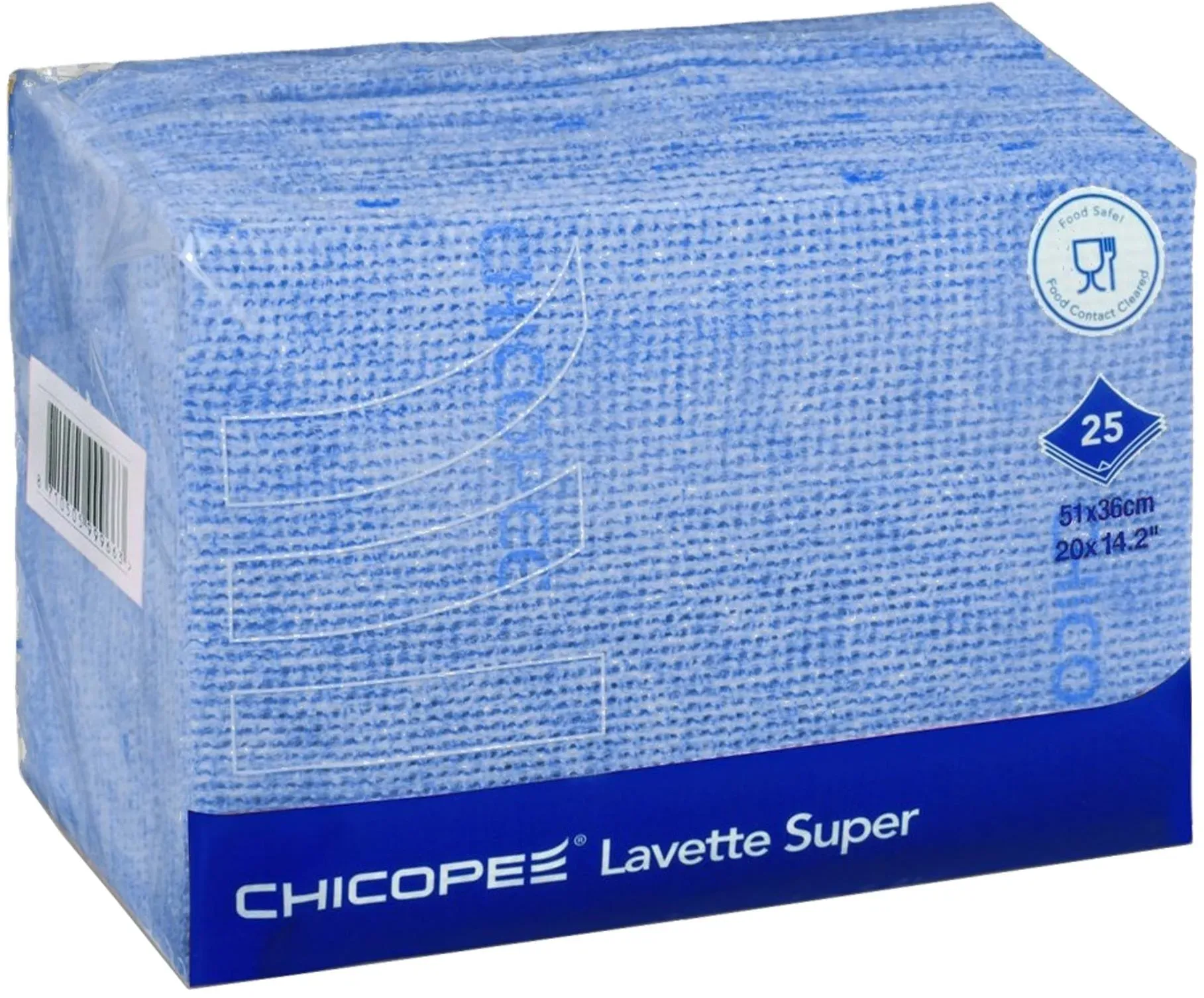 Chicopee Lavette Super Wisch- und Spültücher, 25 Stück blau