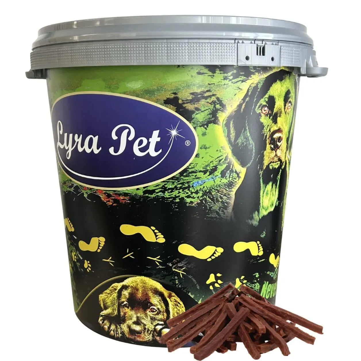 5 kg Lyra Pet® Pferdedörrfleisch in 30 L Tonne