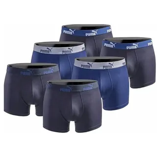 Puma Herren Boxershorts 6er Pack true blue - XXL