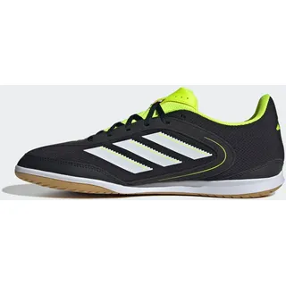 adidas Copa Court Club Indoor Football Boots, core Black / Ftwr White / Lucid Lemon, 44