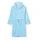 Unisex Kinder Fleece-Bademantel Morgenmantel bleu 134/140