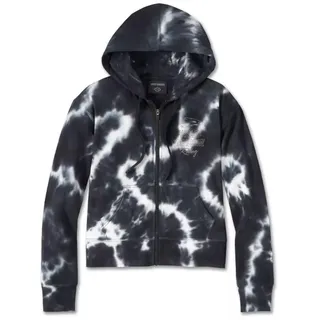 Harley-Davidson Damen Zip Hoodie - Motorrad Hoodie - Kapuzenpullover mit gefütteter Kapuze - Freizeit Sweatjacke, S