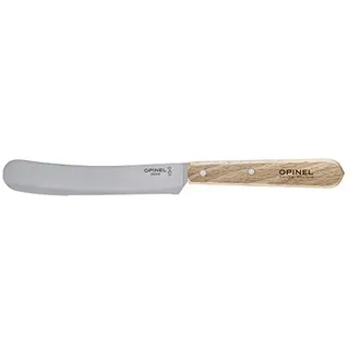 Opinel 254470 Frühstücksmesser, Buche Messer, Griffmaterial Buchenholz, Natur,21,3x1,8x2cm