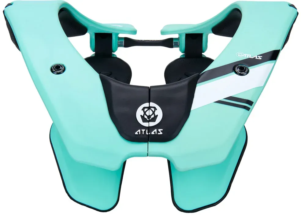 Atlas Air Lite Neck Brace Erwachsene - blau-18/aqua / S