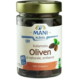Mani Kalamata Oliven al Naturale entkernt bio