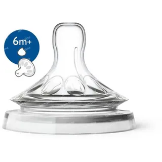 Avent Natural 2,0 Zuigspeen Dikkere Voeding Scf046/27 2 St Sauger