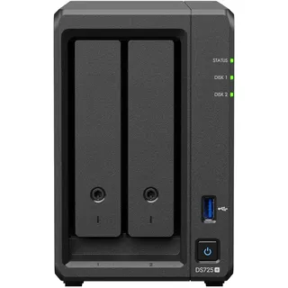 Synology Diskstation DS725+ NAS System 2-Bay inkl. 2x TB Synology HDD