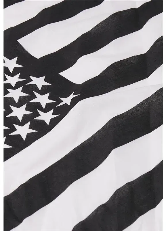 Bandana Nickituch Premium stars & stripes black