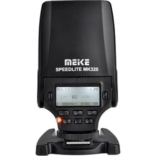 Canon Meike 320C (Aufsteckblitz, Canon), Blitzgerät, Schwarz