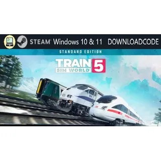 NEU PC Computer Spiel Train Sim World 5 für Windows 10 11 STEAM Downloadcode Key
