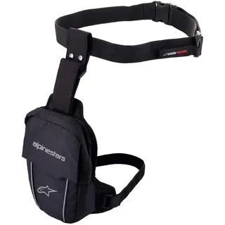 Alpinestars Access Beintasche - Black / Black - One Size