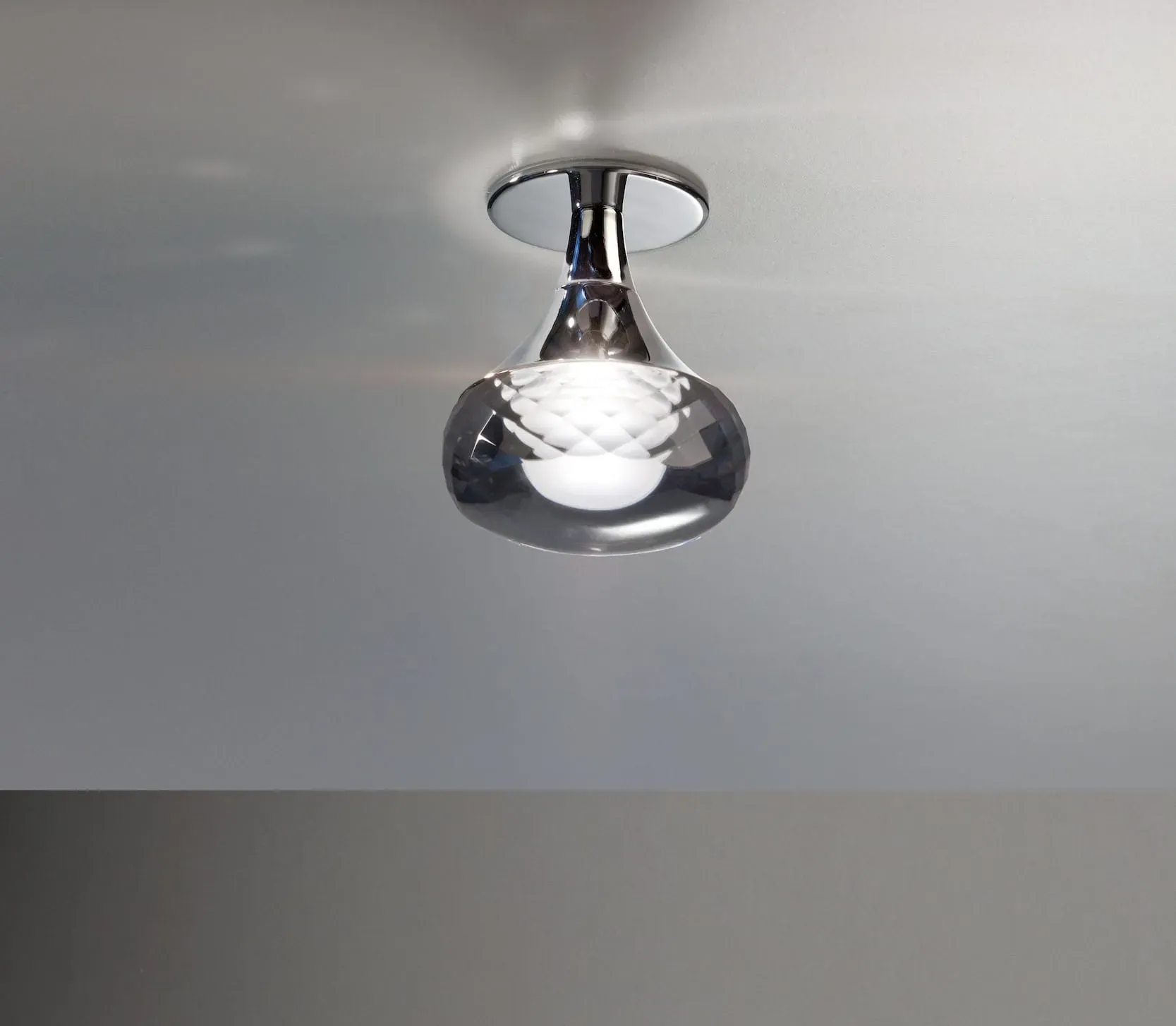 Elegante LED-Deckeneinbauleuchte Fairy Axo Light - Grau