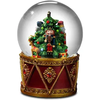 The San Francisco Music Box Company Nussknackertrommel-Wasserkugel
