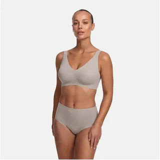 creamy fabrics Comfort Minimizer BH – Damen BH ohne Bügel – Bequemer Leichter bügelloser Push-Up BH – Nahtloser Soft-BH mit herausnehmbaren Cups – Entlastet Schulter & Rücken – Normale & Große Größen - S