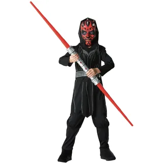 Rubies Rubie's Official 881216S Disney Star Wars Darth Maul-Kostüm für Kinder, Größe S Halloween