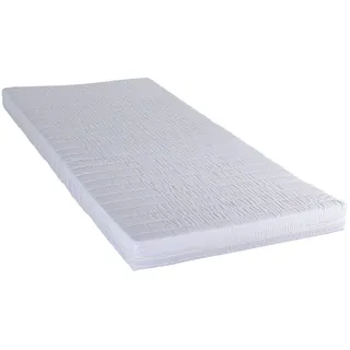 COMO Komfort Matratze Komfortschaum Rollmatratze Härtegrad (H3) Weiß 140x200 cm 15cm