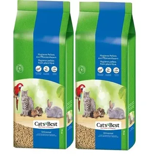 Cats Best Universal Pflanzenfaserstreu 2x40l / 2x22kg