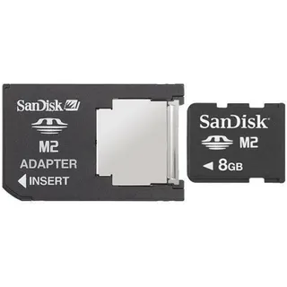 8GB Speicherkarte Memory stick M2 + Adapter Pro duo für Sony Alpha 6400