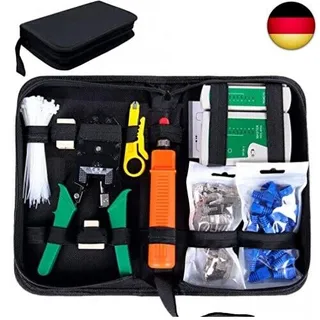 SGILE 9 in 1 Netzwerk Werkzeug Set Reparaturwerkzeuge, Netzwerk Kabeltester