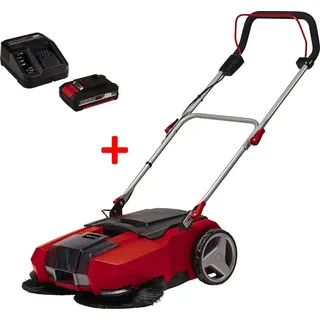 Einhell Akku Kehrmaschine TE-SW 18/610 Li incl. 18 Volt Starter Kit 2,5 Ah PXC Plus