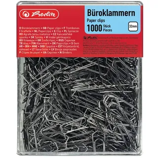 Herlitz 8859100 Grau, 1000
