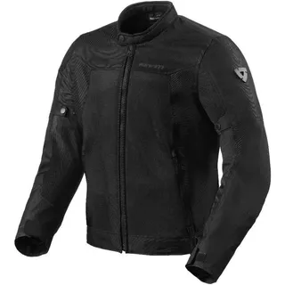 RevIt! Revit Eclipse 2 Textiljacke schwarz, L