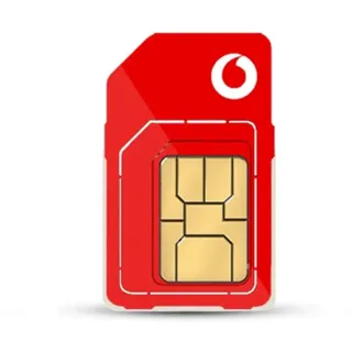 Vodafone SIM-Karte UK PAYG £10 Bundle – 7 GB + unbegrenzte Anrufe und SMS 30 Tage Bundle