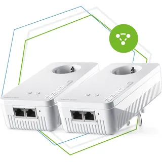 devolo Mesh WLAN 2 Starter Kit 2400 Mbit/s Ethernet LAN Wi-Fi Weiß 2 STK