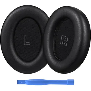 MMOBIEL Ersatz Ohrpolster für Bose QuietComfort Ultra Wireless Noise Cancelling Kopfhörer Memory-Schaumstoff und Protein PU Kopfhörer Ohrpolster – Ersatzpolster – Schwarz